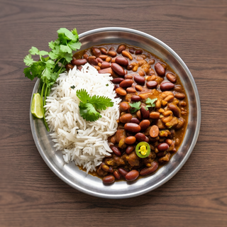 Rajma (Beans) & Rice Combo