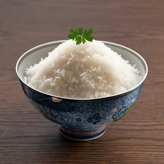 Plain Rice.